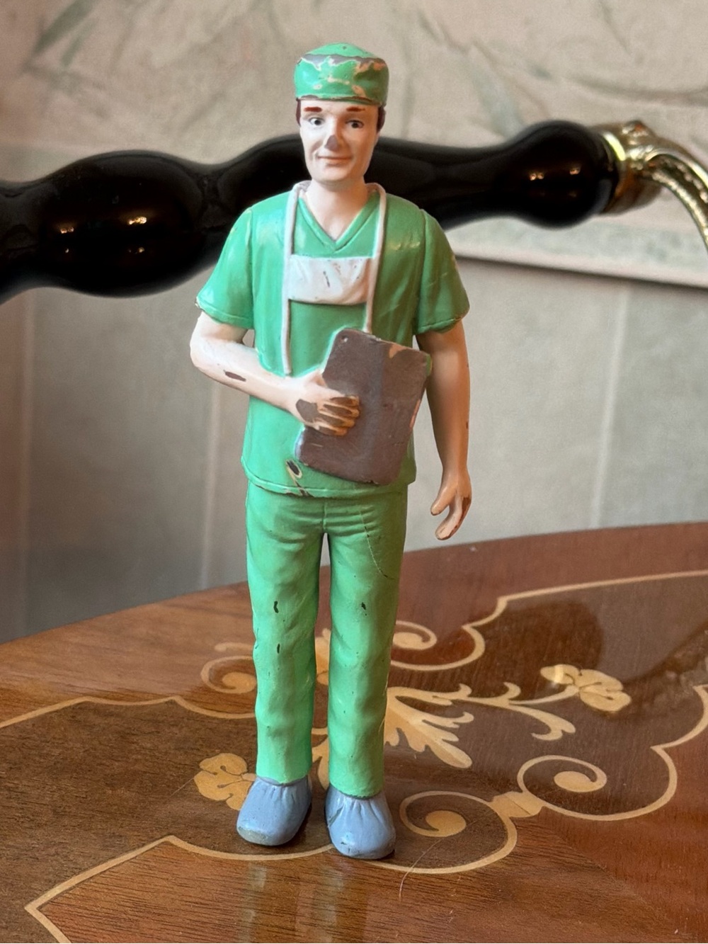 Vintage Lakeshore Community Block Play People
Male Surgeon Figurine Figure
